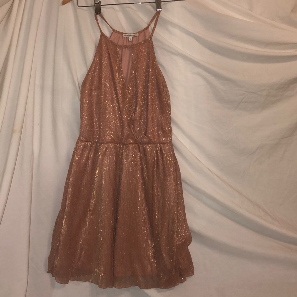 Short glittery dress